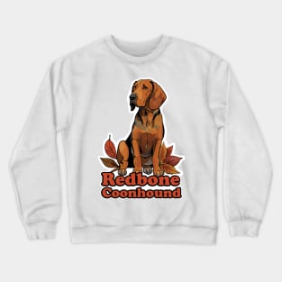 Redbone Coonhound Crewneck Sweatshirt